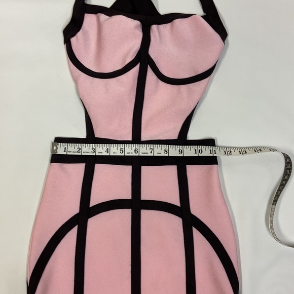 Bodycon Stretch Elasticity Bandage Backless cross ribbon, Sexy dress size XS - Picture 7 of 13